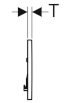 Geberit SIGMA Przycisk uruchamiający Sigma30 1M, przedni, biały 115.893.KJ.1 - Zdjęcie nr 5
